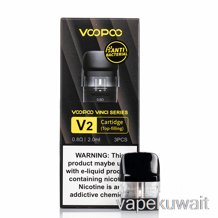 Voopoo Drag Nano 2 استبدال القرون 0.8ohm Vinci V2 خرطوشة نظام Vape Pod